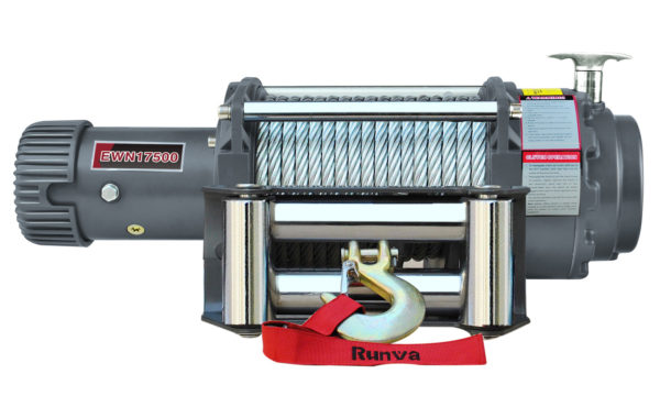 Runva EWN17500 12V with Steel Cable
